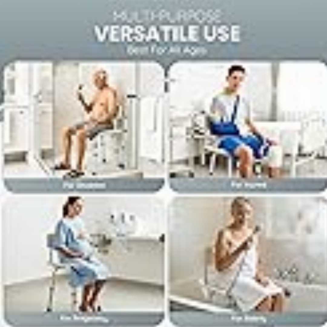 compact shower chair,Adjustable height shower chair , Heavy duty shower chair , Shower chair for elderly and disabled , lightweight shower chair,  ,best compact shower chair for elderly