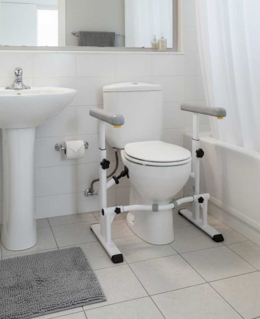 toilet support rails for older people, heavy duty toilet safety rails, heavy duty toilet safety rails for elders, toilet support rails, stable toilet support rails, best toilet support rails,