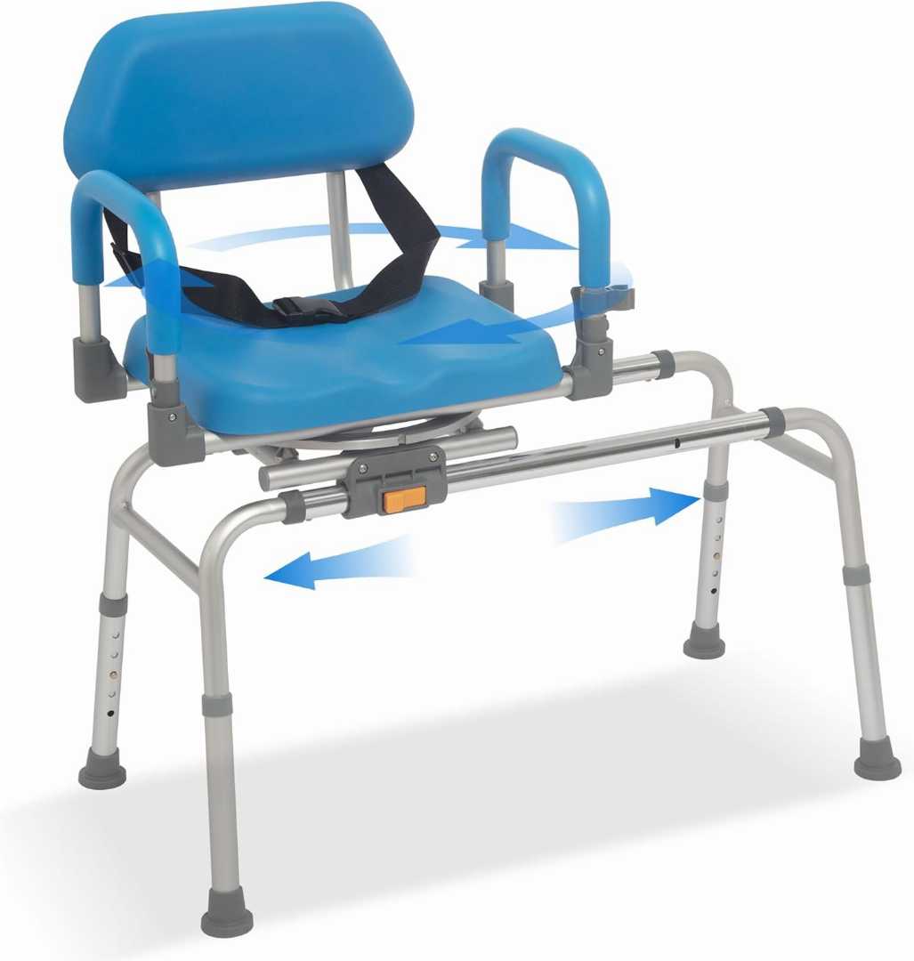 Rotating Transfer Bench with Backrest,Rotating Bathtub Bench with Pivoting Arms, Rotating Bathtub Bench for elders ,sliding shower chair tub transfer bench, sliding shower chair for olders