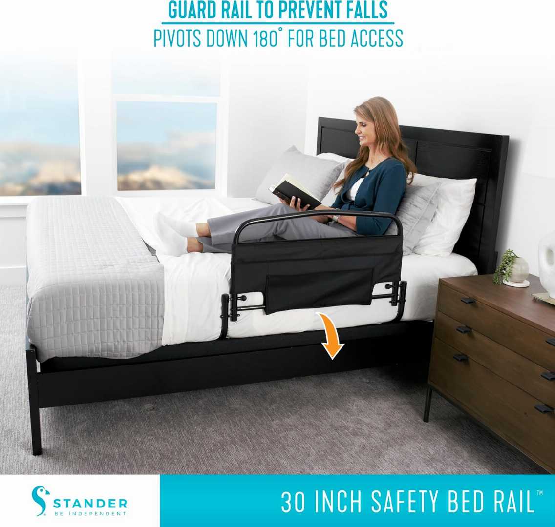 elderly bed support rail, bed support rails elderly, bed rail support for elderly, fall prevention bed rail for seniors, elderly rails for seniors to prevent falls