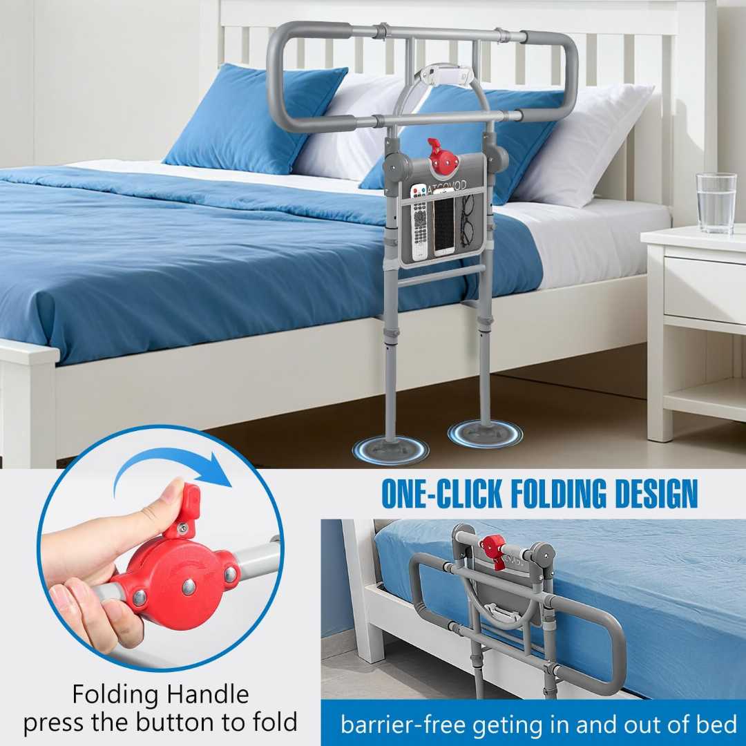 bed assist rail with motion light , bed assist rail with motion light , bed rails for elderly adults safety, easy install bed rail for elderly adults, easy install bed rail for elderly