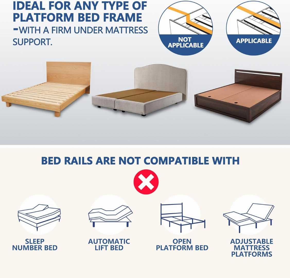 Heavy Duty Bed Rails for Elderly, Height Adjustable Bed Side Rails, adjustable bed rails for seniors, bed rail assist for elderly, home care bed rail for elderly, adjustable bed rails for seniors 