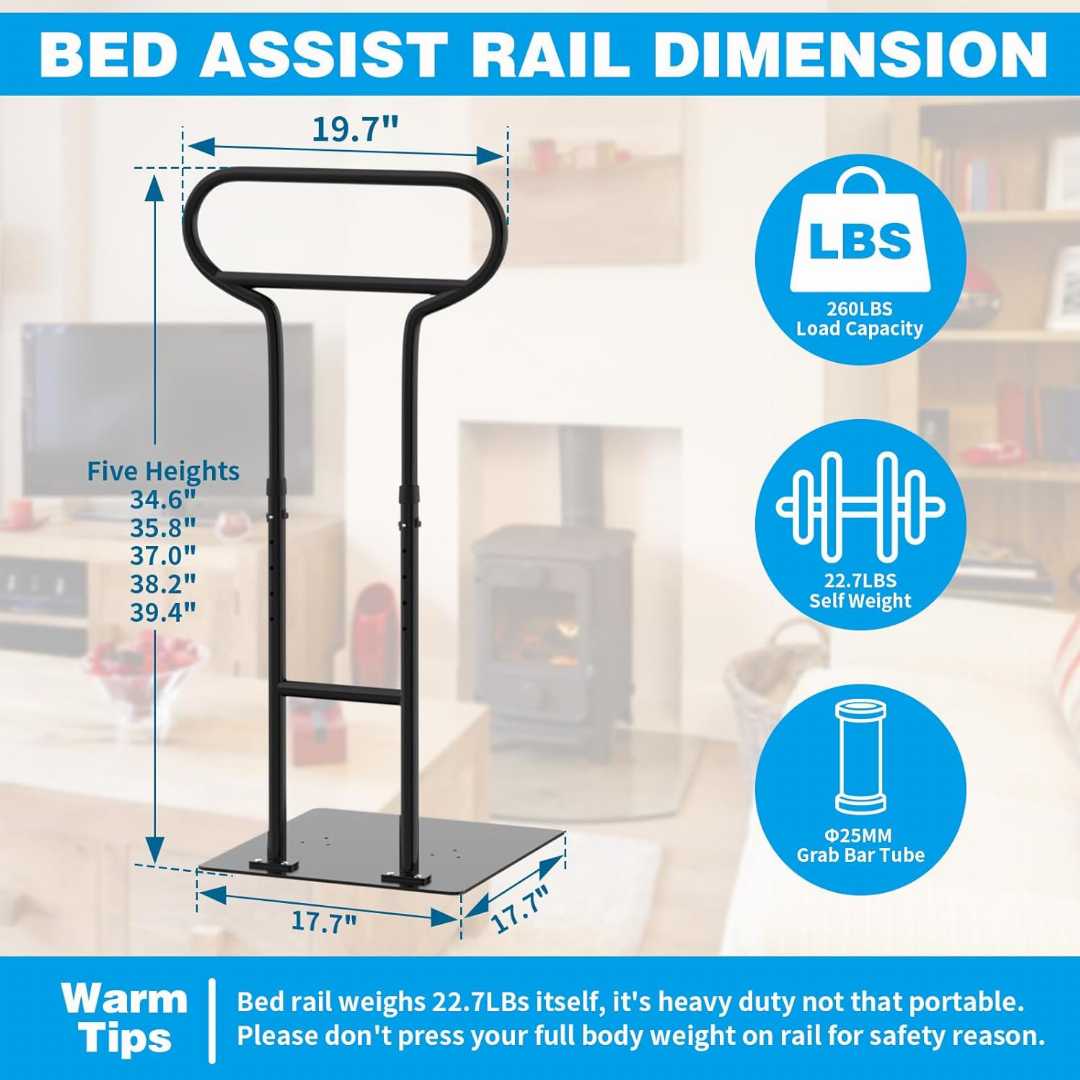 Mobility Standing Aid Rail for elders,Mobility Standing Aid Rail,Mobility Standing Aid Rail for Couch,Mobility Standing Aid Rail for Chair,Safety Grab Bar for Sitting Sofa, Assistance Handle 