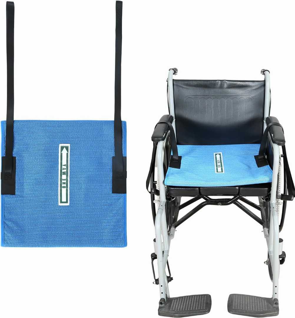 Transfer Support Seat Cushion with Handles , Seat Cushion for Wheelchairs , non slip Seat Cushion for Wheelchairs , Seat Cushion for seniors , Fall Prevention Seat Cushion for elders