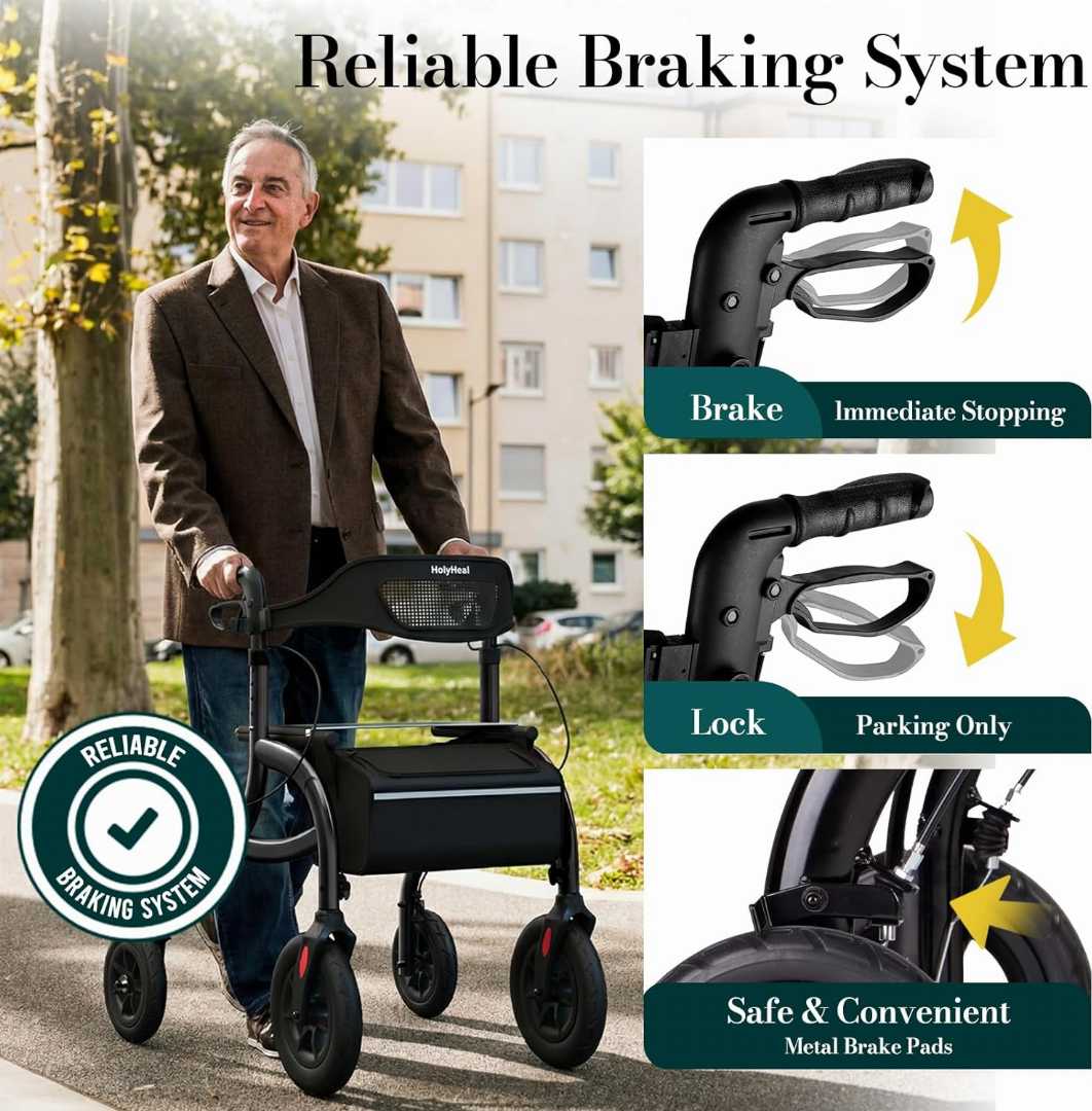walking roller for elderly ,Adjustable Height Walkers ,Adjustable Height Walkers for Seniors ,Rollator Walker with Seat and Backrest, Rolling Walker with Foldable Supports