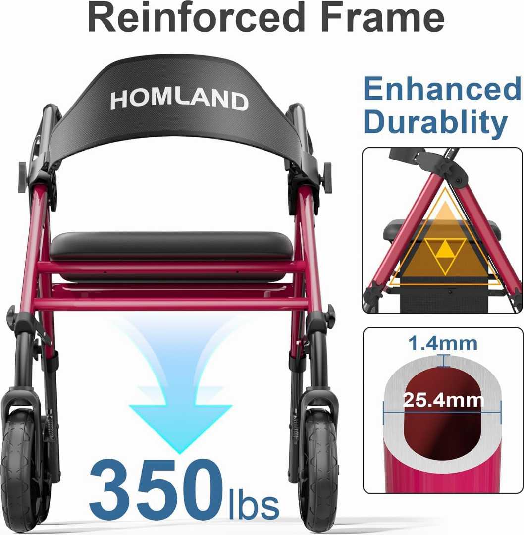 foldable walker, walking support for elderly, walker with seat, walkers with seats for adults, children