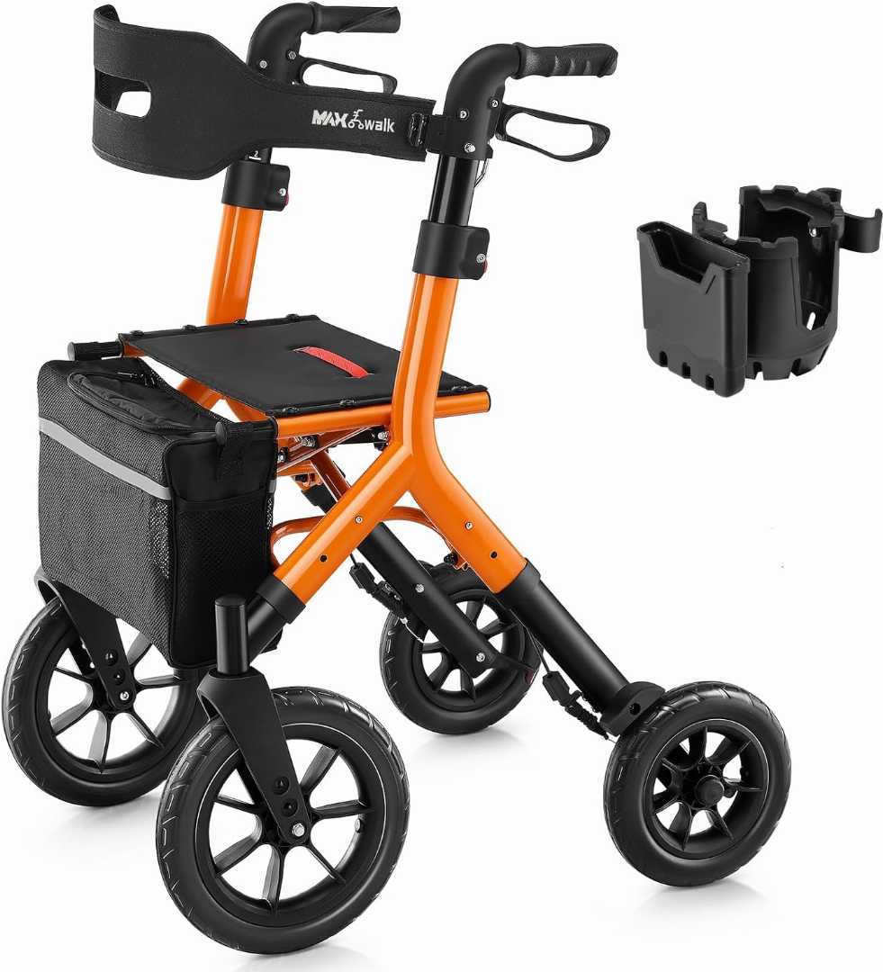 all terrain walker, all terrain knee walker, all terrain walker with seat, helavo all terrain walker, all terrain outdoor walker