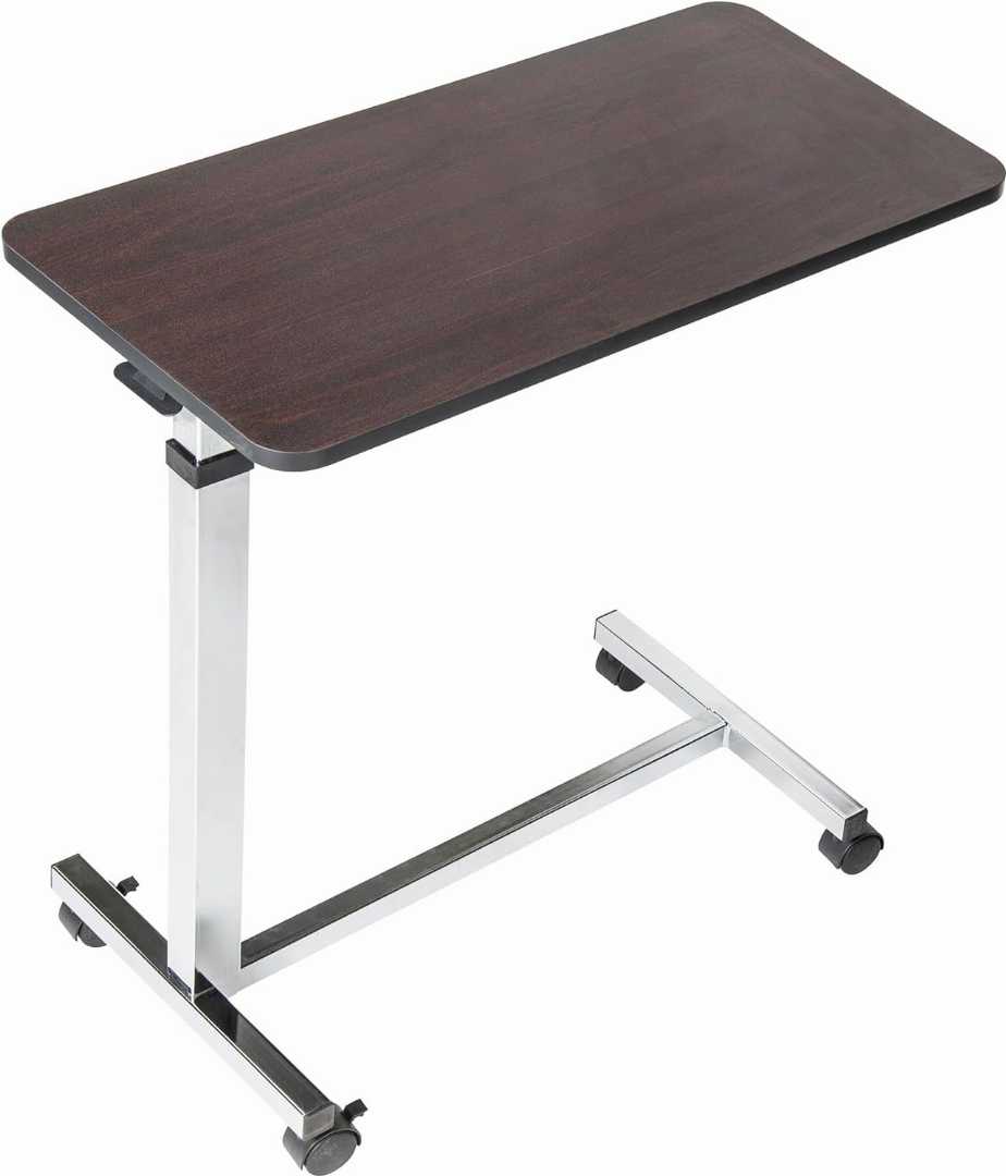 overbed table, overbed table with wheels, adjustable overbed table with storage, overbed tables, adjustable overbed table, used hospital bedside tables near me, what can an overbed table be used for