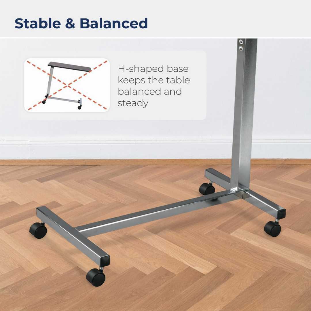 overbed table, overbed table with wheels, adjustable overbed table with storage, overbed tables, adjustable overbed table, used hospital bedside tables near me, what can an overbed table be used for