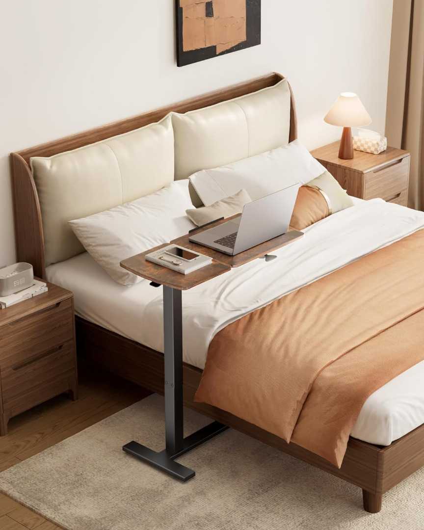 overbed table, overbed table with wheels, adjustable overbed table with storage, overbed tables, adjustable overbed table, used hospital bedside tables near me, what can an overbed table be used for