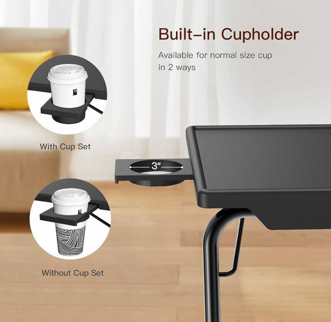 sofa tray table, sofa arm tray table, sofa armrest tray table, sofa table tray, sofa tv tray table, portable foldable tv tray table.