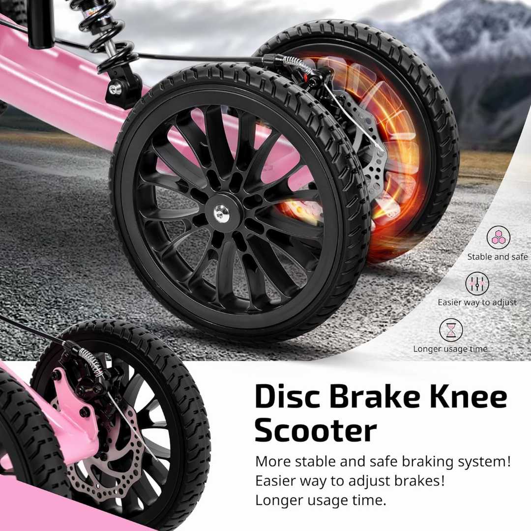 all terrain knee walker, all terrain kneerover steerable knee scooter knee walker, how to use a knee scooter, where can i rent a knee scooter near me