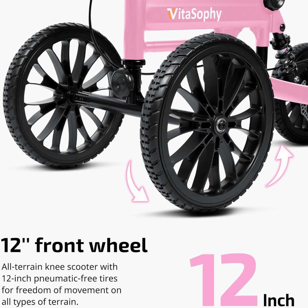 all terrain knee walker, all terrain kneerover steerable knee scooter knee walker, how to use a knee scooter, where can i rent a knee scooter near me