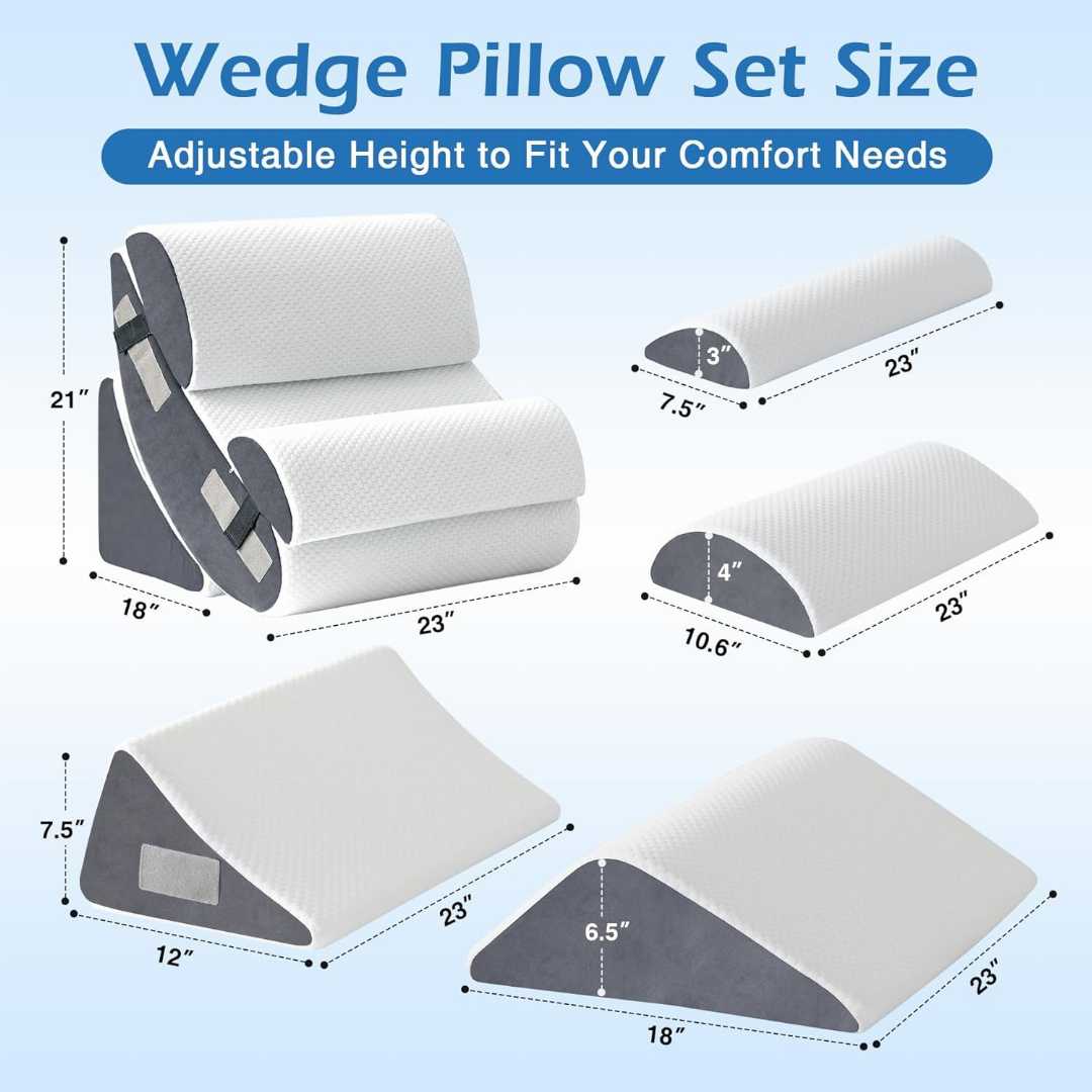 keywords" content="wedge pillow set, surgery pillow, GERD pillow, reflux relief.
