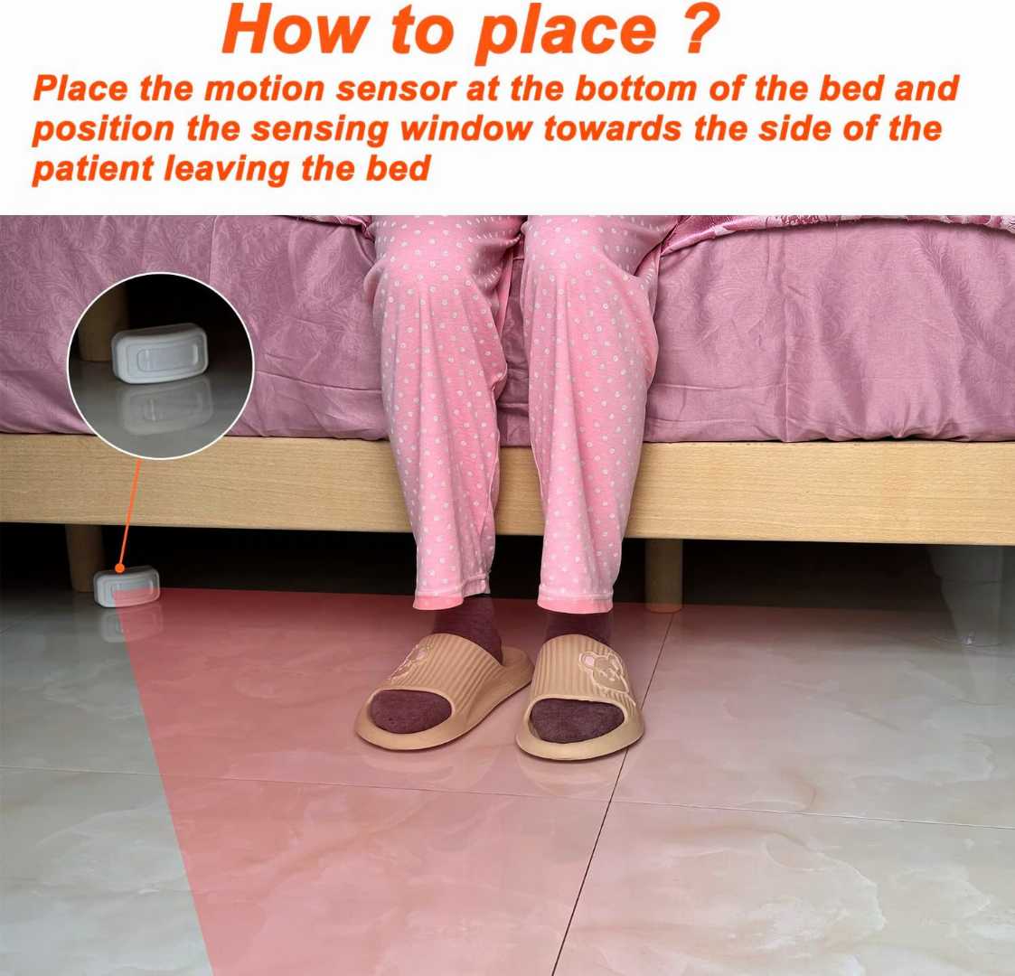 Bed Room Alarm for seniors fall prevention,Room Bed Alarm,Wireless Motion Sensor Alert, Room Bed Alarm for seniors, Wireless Motion Sensor Alert for seniors