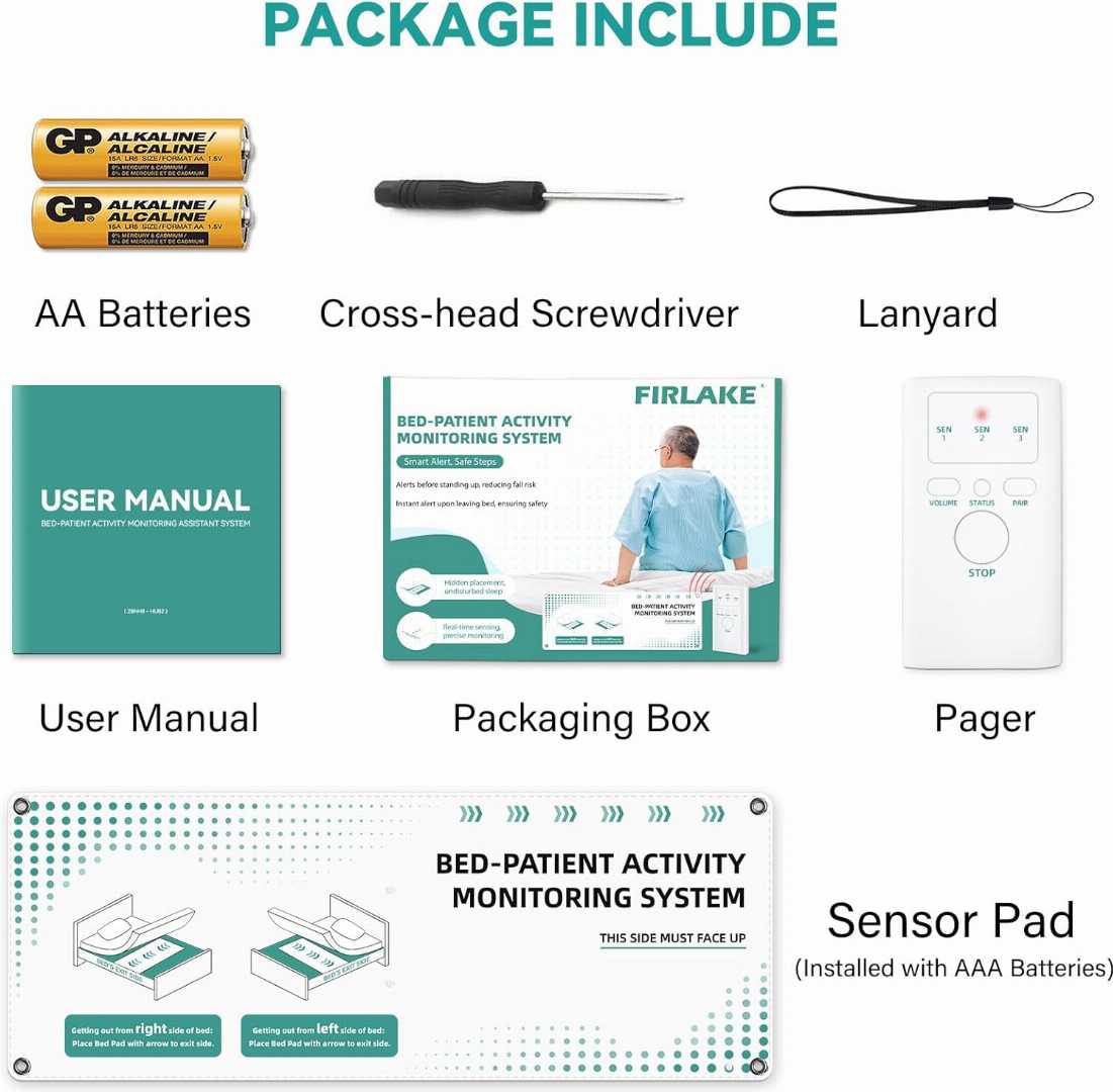 Under Mattress Support alarm , Under Mattress Support alarm for seniors ,Bed Room Alarm for seniors fall prevention,Room Bed Alarm,Wireless Motion Sensor Alert, Room Bed Alarm for seniors