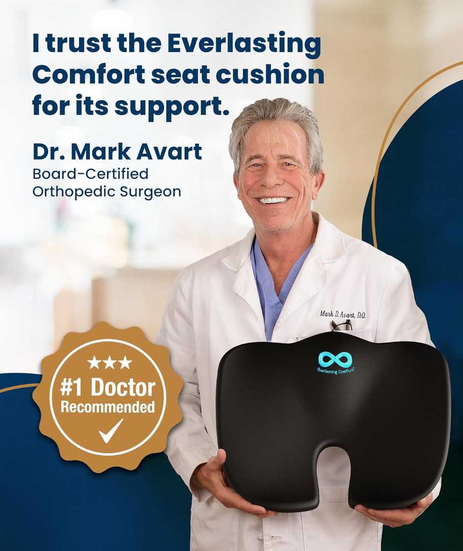 seat cushion, memory foam cushion, sciatica relief, tailbone cushion, office chair cushion, ergonomic cushion

