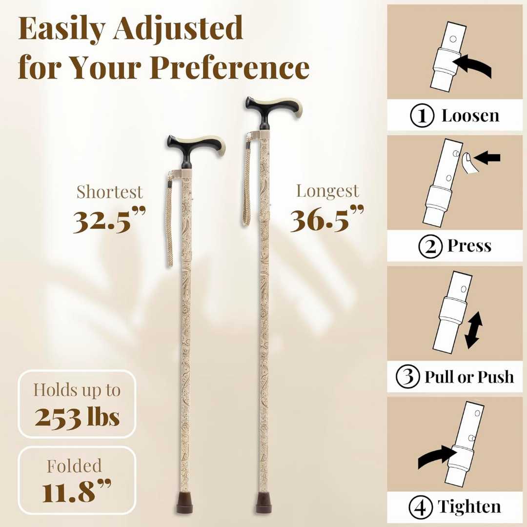 walking cane with Non-Slip ergonomic handle,Sturdy Balancing Mobility Aid for Seniors, walking cane with Non-Slip handle,medical walking cane for seniors,handicap walking cane for adults