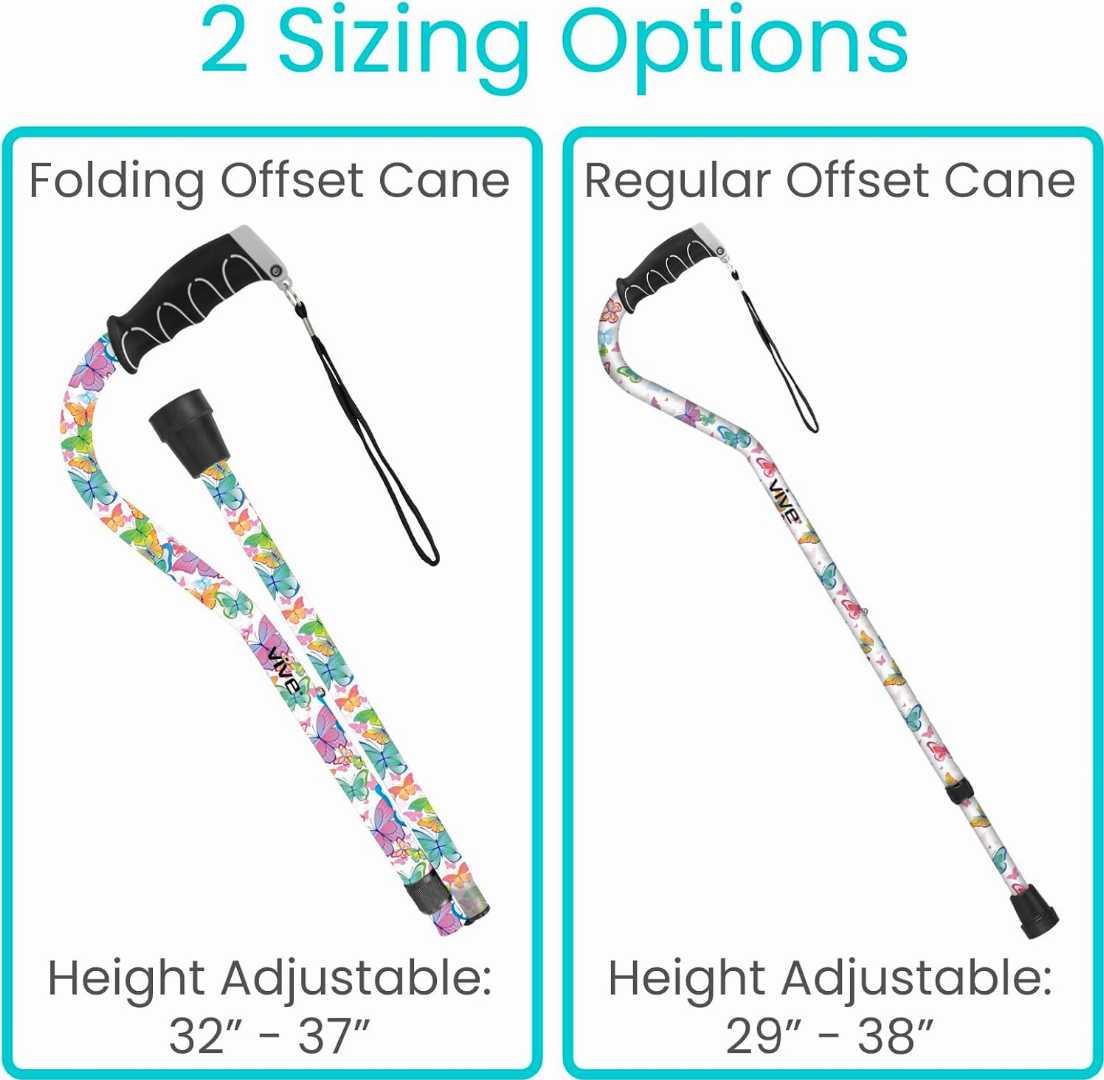 walking cane with Non-Slip ergonomic handle,Sturdy Balancing Mobility Aid for Seniors, walking cane with Non-Slip handle,safe foldable cane for elderly adults,Lightweigh Walking Cane