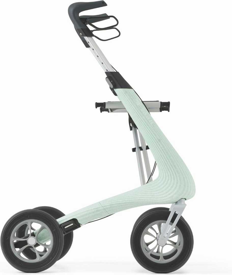Easy Folding Rollator with Integrated Seat, Lightweight Aluminium Rollator, Lightweight Aluminium Rollator for Indoor & Outdoor, Lightweight Aluminium Rollator for olders