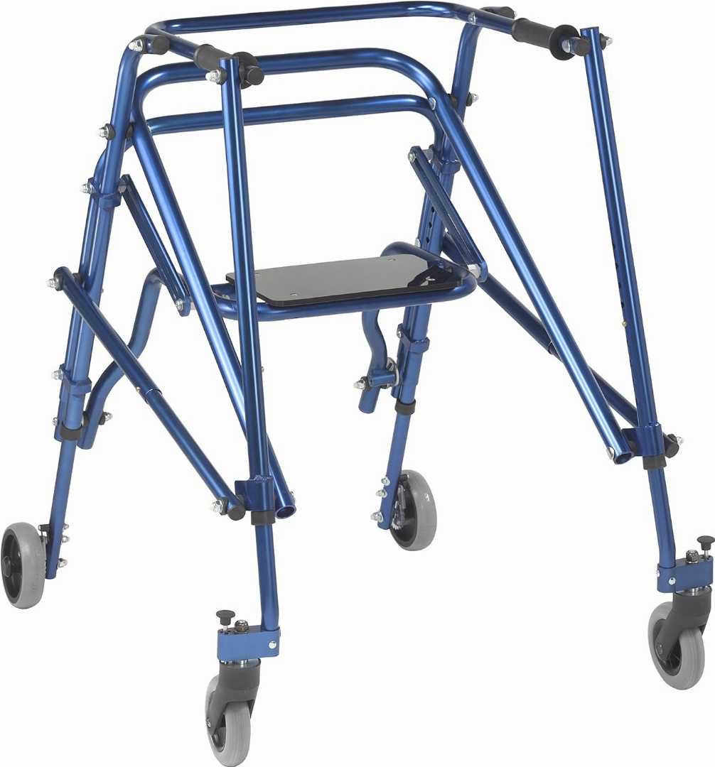 Lightweight Indoor Rollator for Seniors, Foldable Walker with Tray for Seniors, Foldable Walker with Tray and Basket, Walker for Small Spaces, Foldable Walker with Tray and Basket for olders