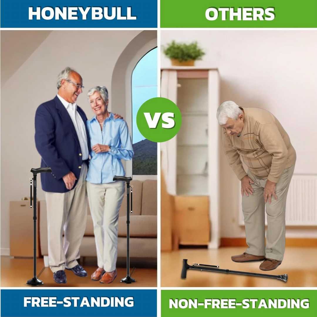 walking cane, best walking cane, foldable walking cane, adjustable cane, walking stick for seniors, mobility aid, self standing cane, lightweight cane, ergonomic cane, stability cane, walking support