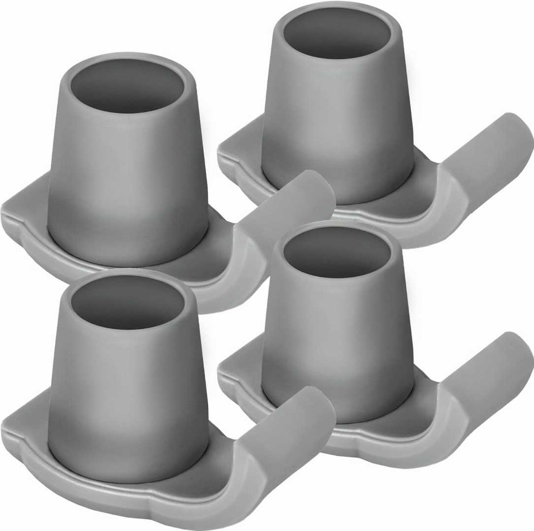 Dotday walker skis glides,walker ski glides 4 pack,folding walker accessories,walker glides for seniors,mobility walker tips replacement,universal walker glides,smooth walker accessories 