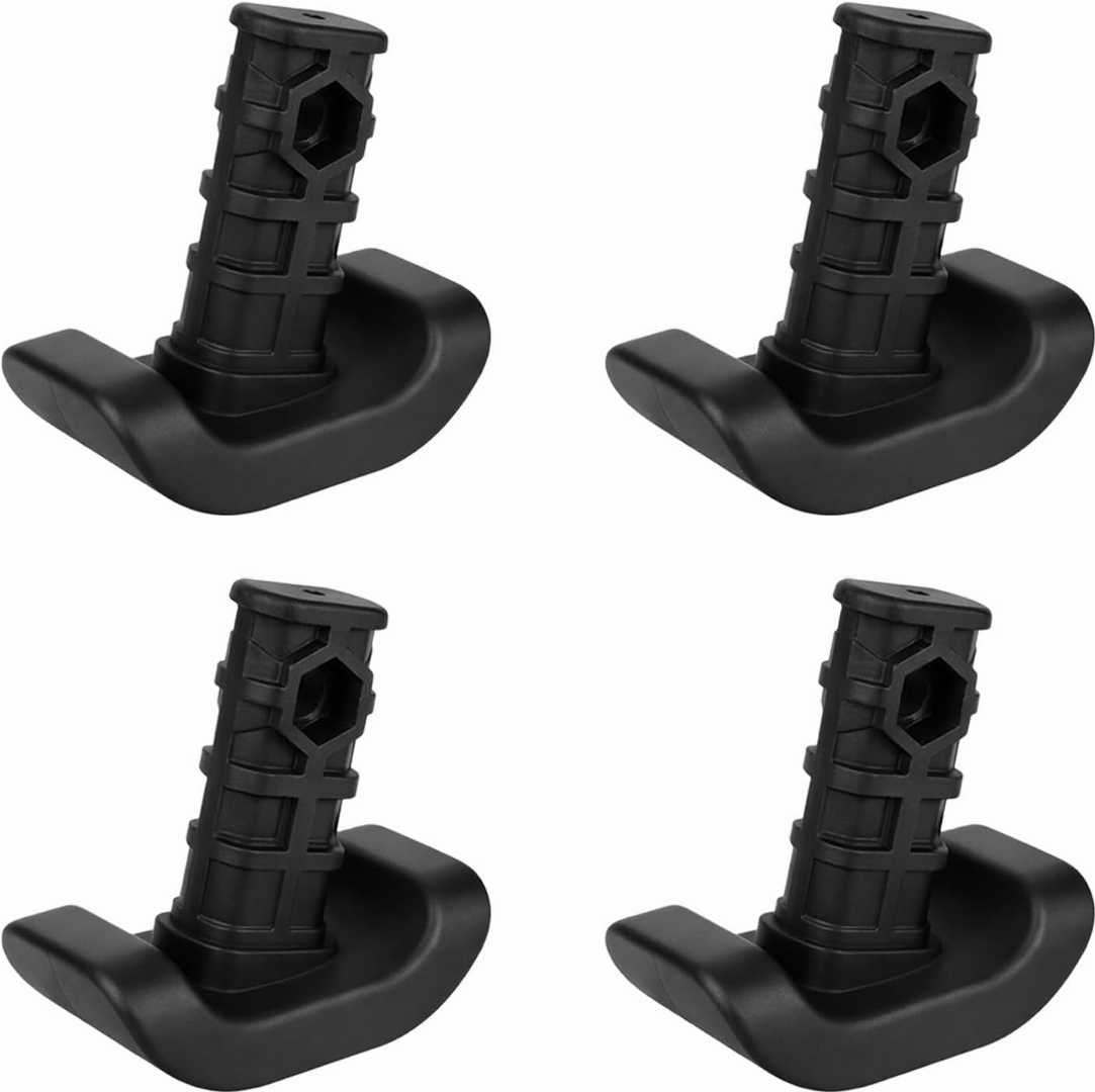 walker ski glides replacement,EZ Fold-N-Go walker accessories,Able Life Space,Saver walker feet,walker replacement tips,walker ski pads 6 pack,folding walker accessories,non slip walker feet
