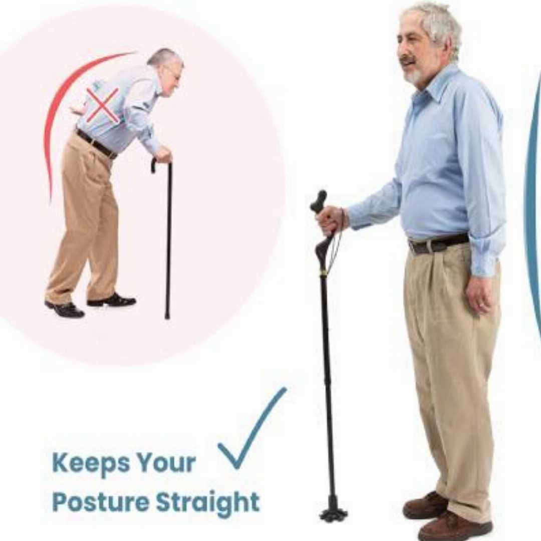 Walking,Cane,for,Men,and,Women,Special,Balancing,Stick, walking cane for men and women, self standing balancing stick, Medical King adjustable cane, folding cane for seniors, lightweight aluminum ste