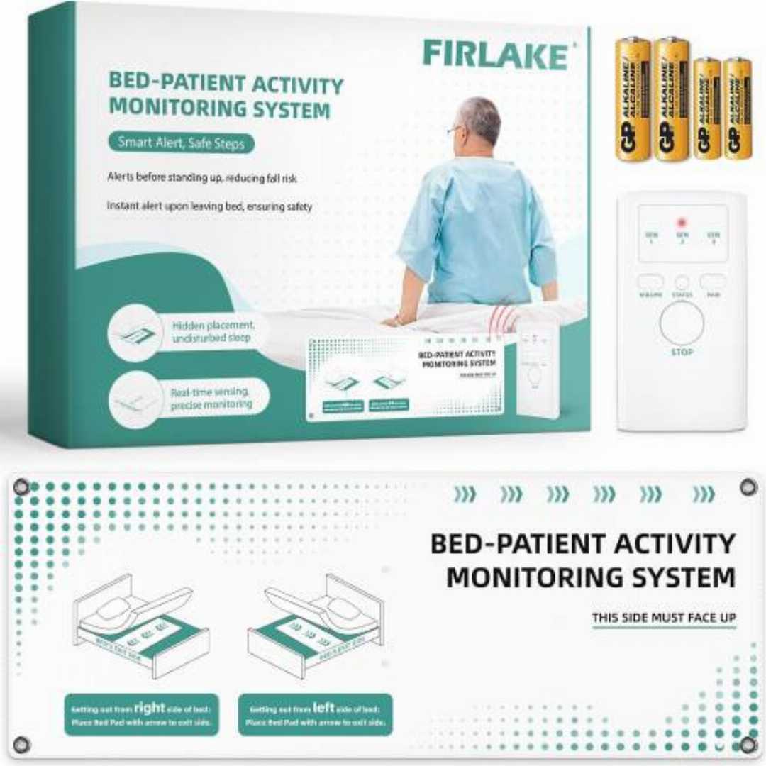 Best Bed Alarm for Seniors Early & Exit Alert Modes for Dementia Patients
bed alarm for seniors, wireless bed alarm for elderly, bed exit alarm with pager, dementia patient bed sensor pad,