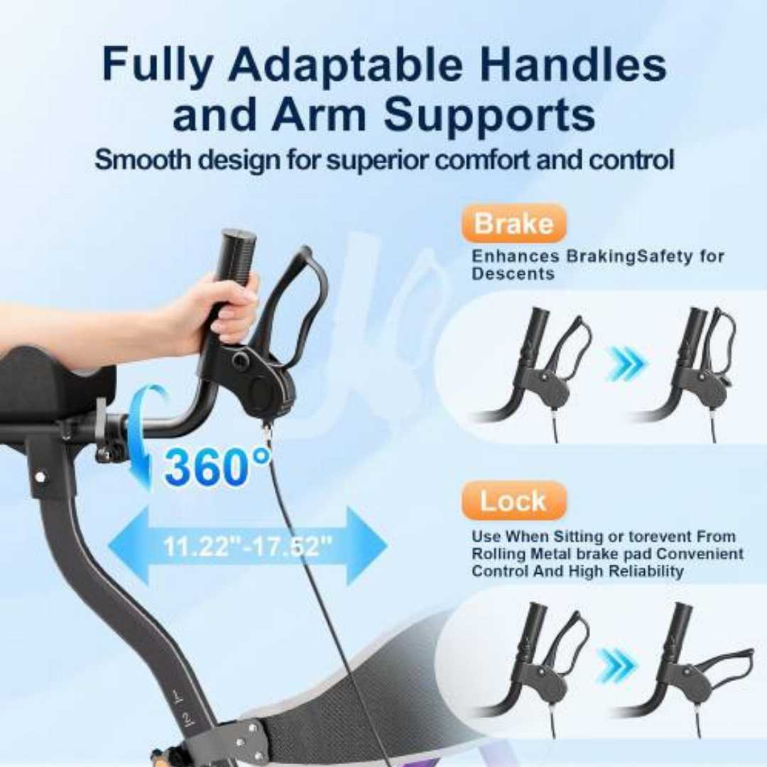 upright,walkers,for,seniors:,Heavy,Duty,Upright,Rollator,Walker,for,Seniors,with,Seatwalker that keeps you standing straight, how to walk without hunching over with a walker, best walker for bad bac