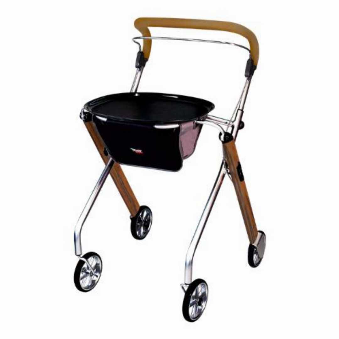 Folding,Mobility,Aid,for,Seniors:Stander,Let’s,Go,Indoor,Rollator
upright walkers for seniors USA, narrow indoor rollator for tight doors, Stander Let