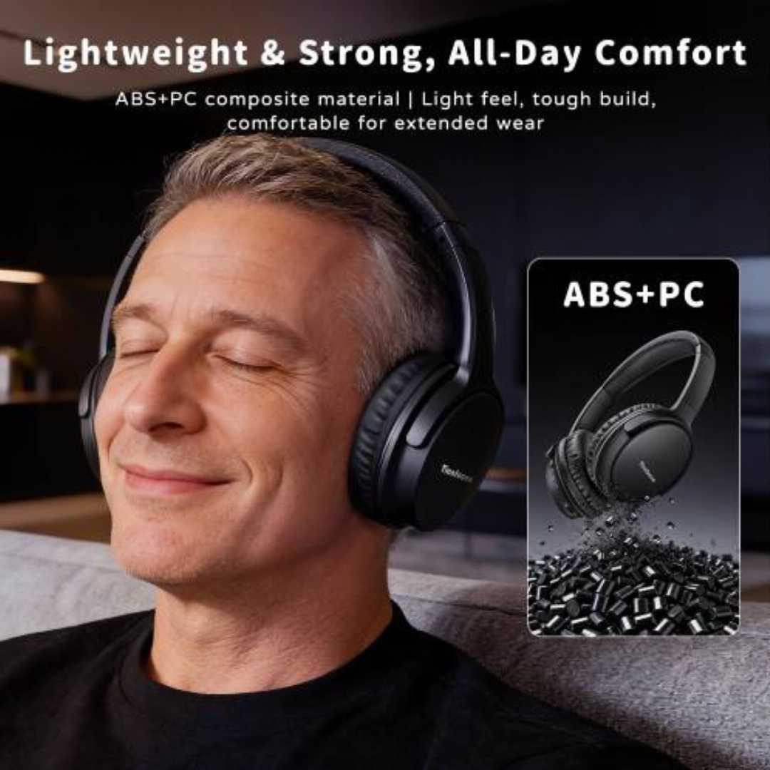 BKM400,TV,Headphones,Wireless,for,Seniors,TV headphones wireless for seniors USA, best headset for elderly watching TV, Tianfucen BKM400 TV headphones with charging dock, wireless headphones for hard