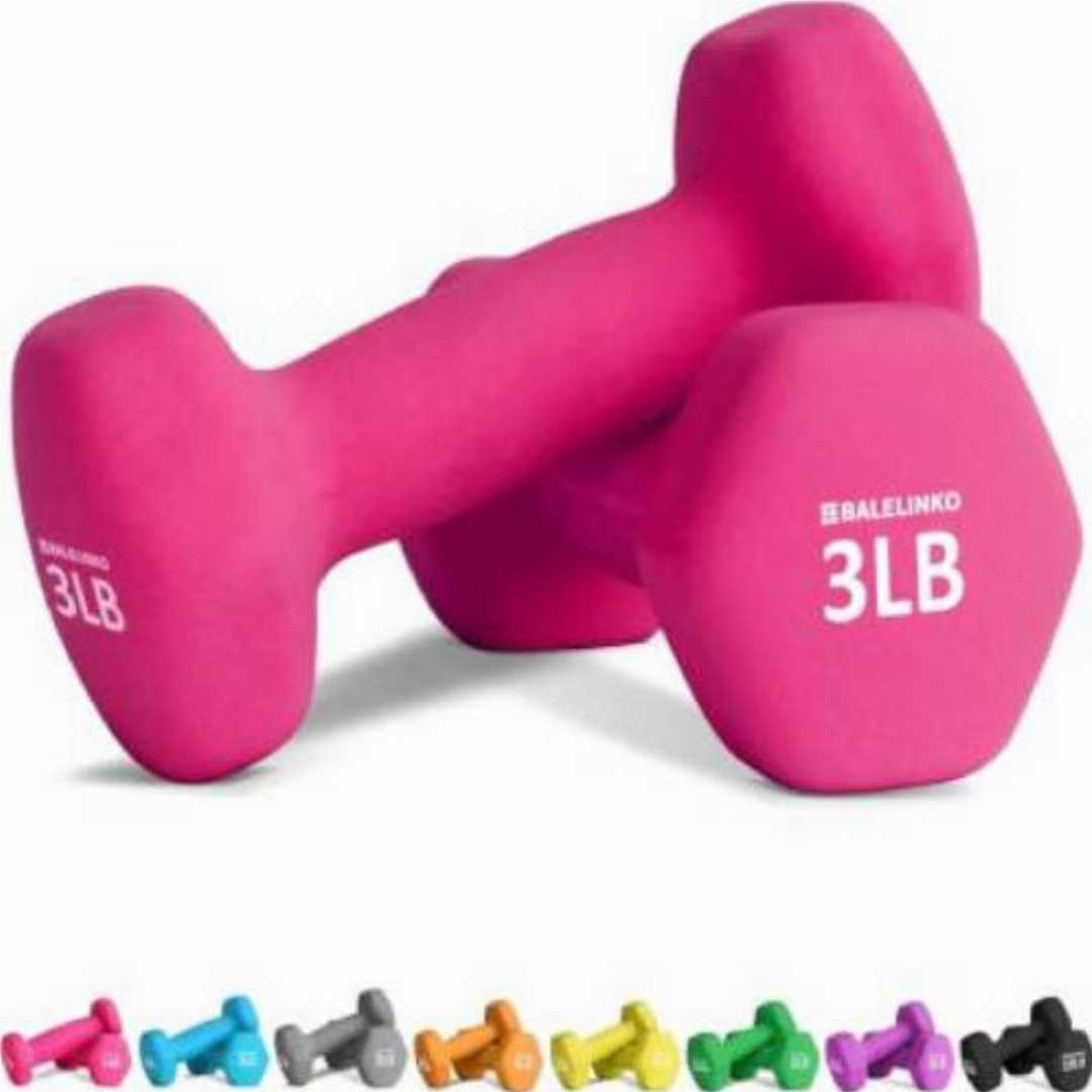 Balelinko,Home,Gym,Equipment,for,seniors:Balelinko,Strength,Training,&,Pilates,Yoga,Weights,Set, exercise equipment for seniors USA, best home gym equipment for elderly, light hand weights for older