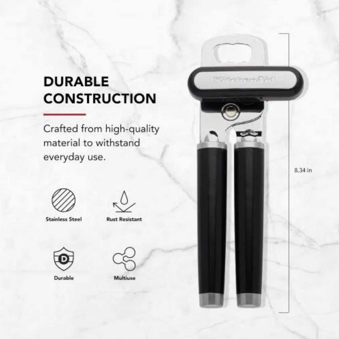Best,can,opener,for,seniors:KitchenAid,Classic,Multifunction,Can,&,Bottle,Opener
best can opener for seniors, easy turn can opener for arthritis, manual can opener for weak hands, KitchenAid classi