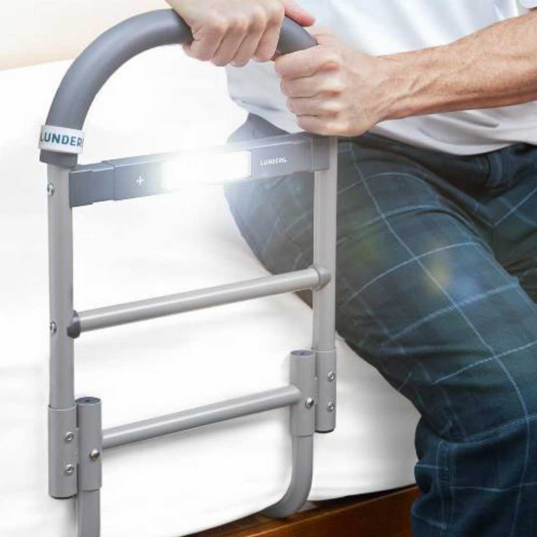 big,dolphin,bed,rails,For,Seniors:,with,Motion-Activated,Light,&,Non-Slip,Grab,Bar
big dolphin bed rails, bed assist rail with motion light, bed grab bar for seniors, fall prevention bed rail, illum