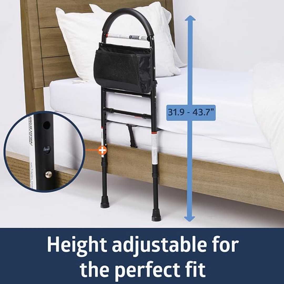 Big Dolphin Bed Assist Rail For Elderly, big dolphin bed assist rail, Bed Assist Rail For Elderly, elderly bed grab handle, senior bed support, hospital style bed rail at home, adjustable bed handle,