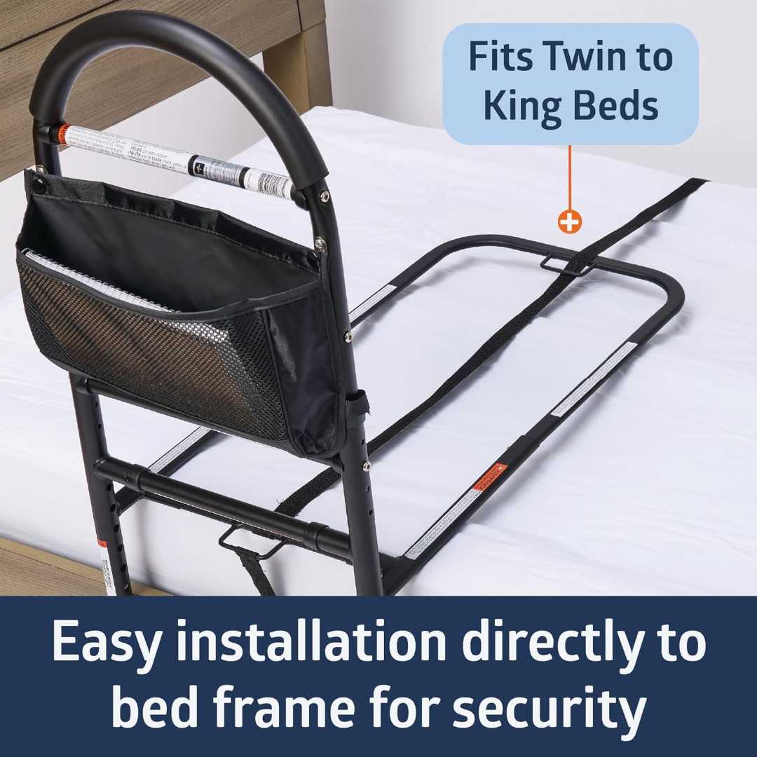 Big Dolphin Bed Assist Rail For Elderly, big dolphin bed assist rail, Bed Assist Rail For Elderly, elderly bed grab handle, senior bed support, hospital style bed rail at home, adjustable bed handle,